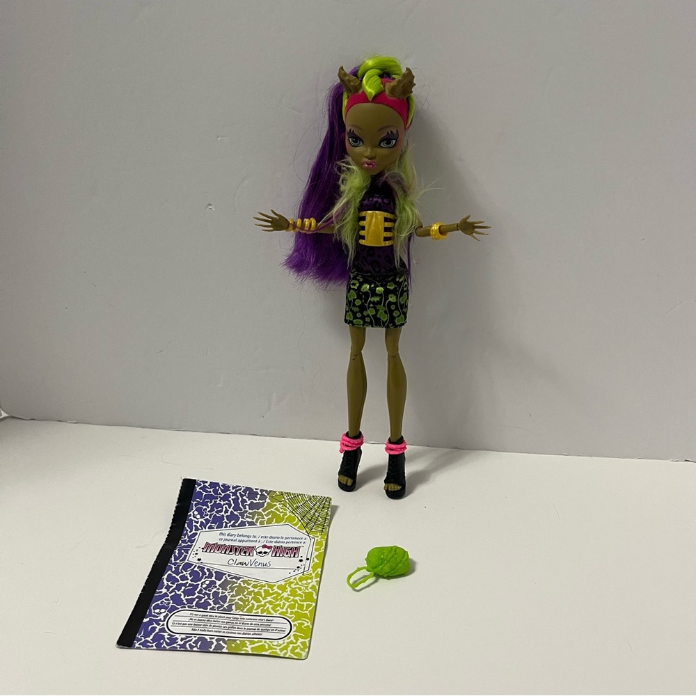 MONSTER HIGH Doll Clawvenus freaky fusion doll Mattel toy